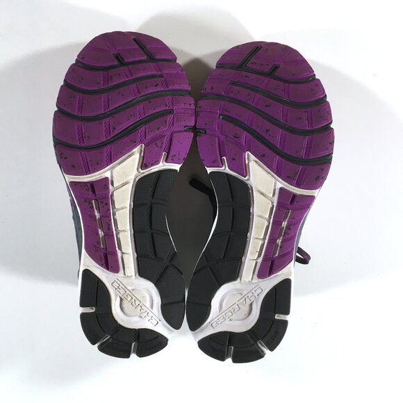 Under Armour Charged Bandit 2 Running Shoes Womens Size 8.5 Purple Gray 1273961 - Picture 7 of 10